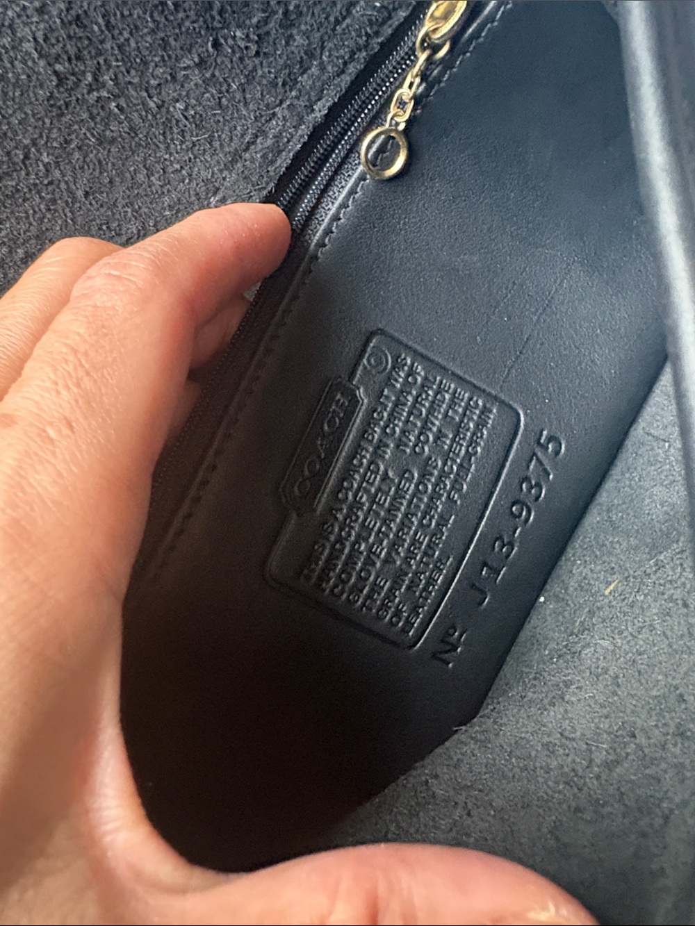 Coach Black Leather Turnlock Crossbody Bag - Picture 7 of 16